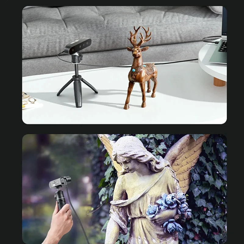 Creality CR-Scan Ferret SE 3D Scanner Original Portátil Scanner Portátil 30FPS Digitalização Rápida 0,1mmAcuracy 24bit Fullcolor Scan