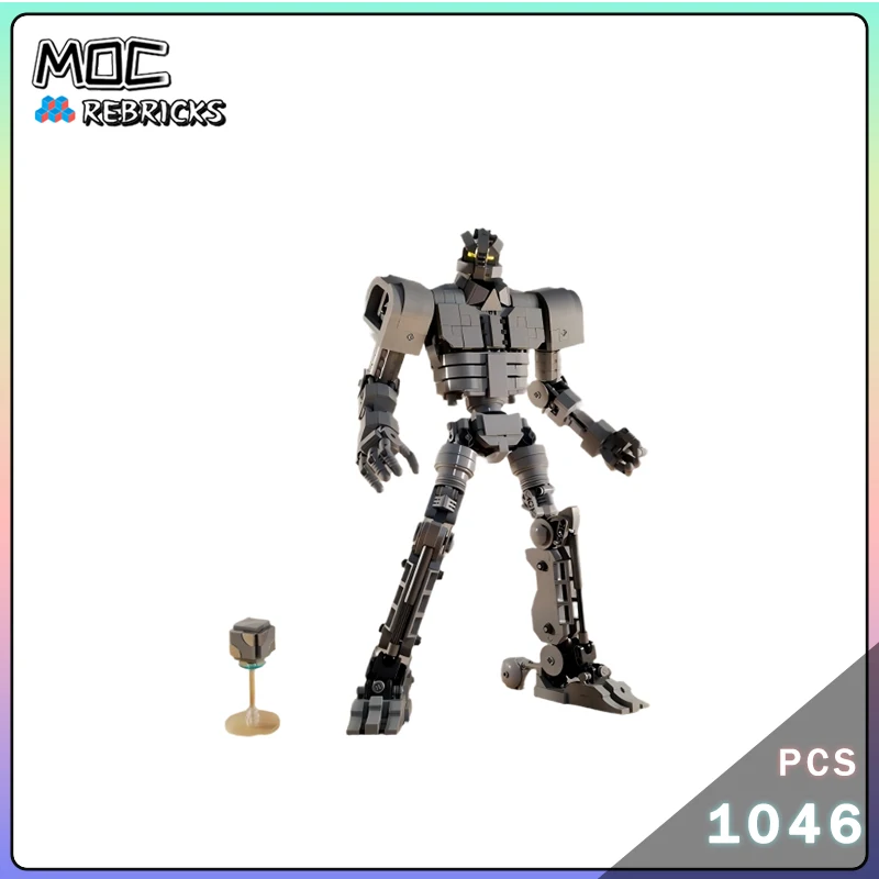 

Набор креативных моделей, прототип, робот «Великий дух», MOC, строительный блок, большой меховой набор фигурок, собранные игрушки для взрослых и детей Gi