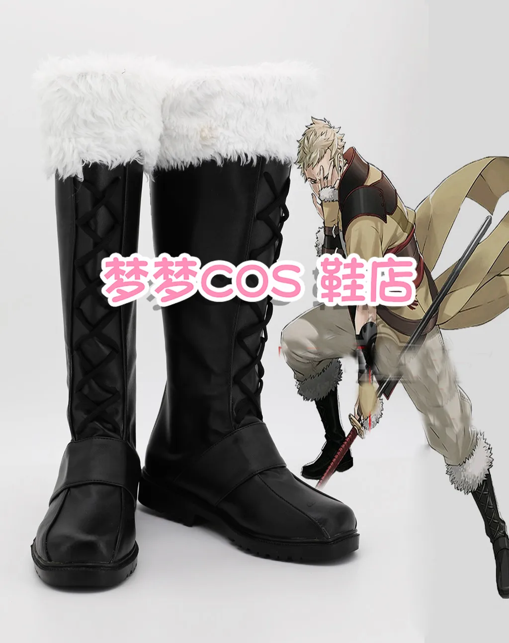 

Owain Boots Fire Emblem Awakening Cosplay Shoes Handmade Boots For Christmas Halloween Party Boots
