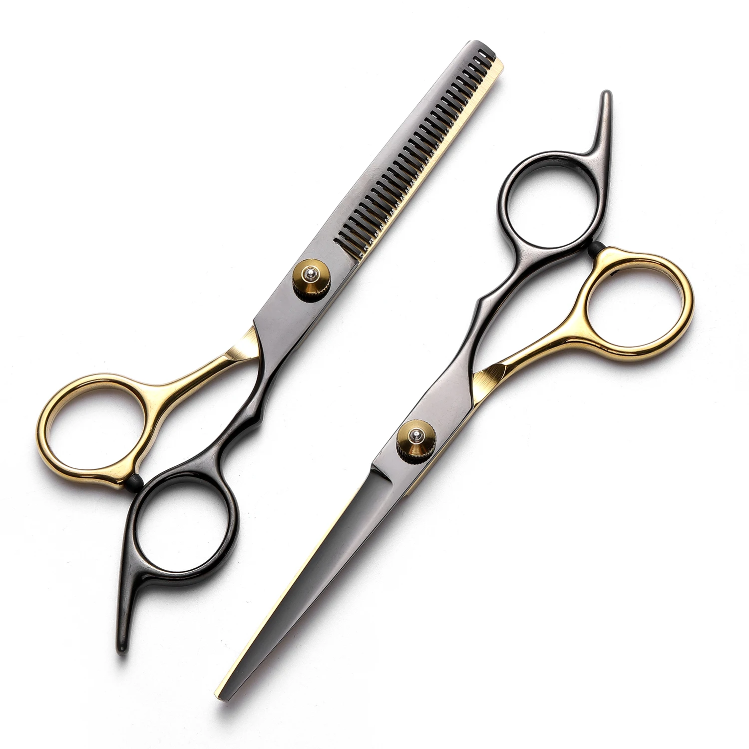 6.0'' Hair Scissors Professional Cutting Shears Thinning Hairdressing Scissors Haircut Sets Salon Barber Shop Accessories Tools