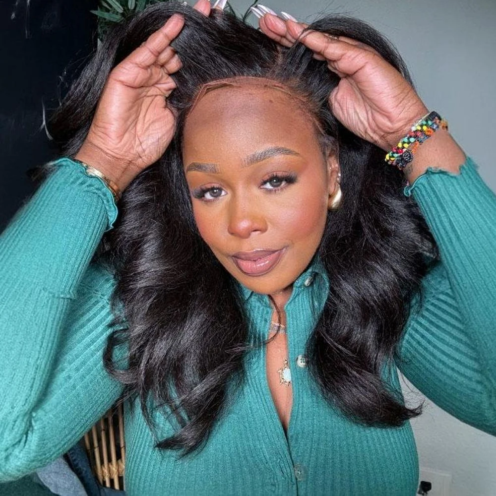 

Бесклеевой парик, готовый к ношению, 30-дюймовые яки, странные прямые парики из натуральных волос, предварительно вырезанные, предварительно выщипанные, 7x5 яки, прямые парики на шнурке для женщин