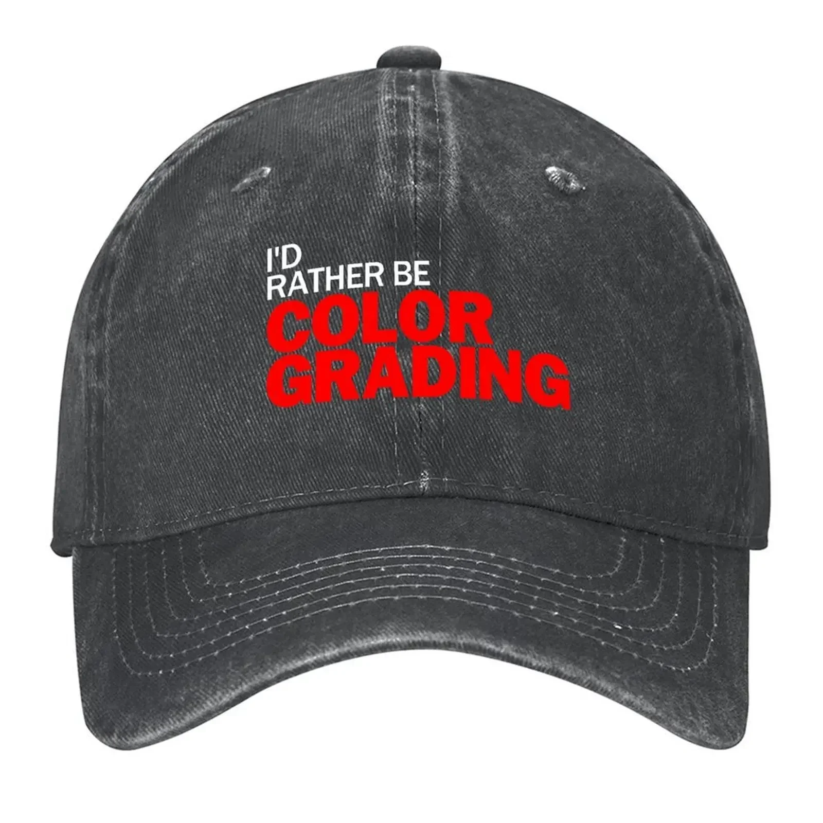 New I'd Rather Be Color Grading Baseball Cap Fishing Hat Horse Hat Winter Hat Brand Man Cap Women's Beach Outlet Men's