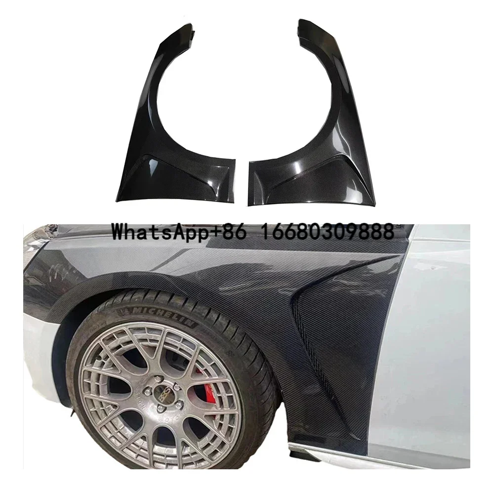 A4 B9 auto body system car parts bodykit Car Accessories  carbon fiber fender for a4 b9