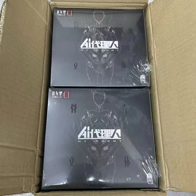 

AI agent of Bone Shell Workshop, lady-type C1 transparent color 1/12 movable doll figure, magic craftsman model