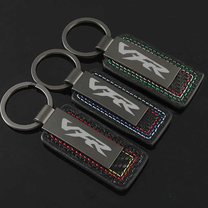 Alloy Motorcycle Keychain Keyring Gift Key Chains Buckle for VFR 400 750 800 800F Fi/W1 VTEC 1200F 1200X 2024 2023 Car Styling