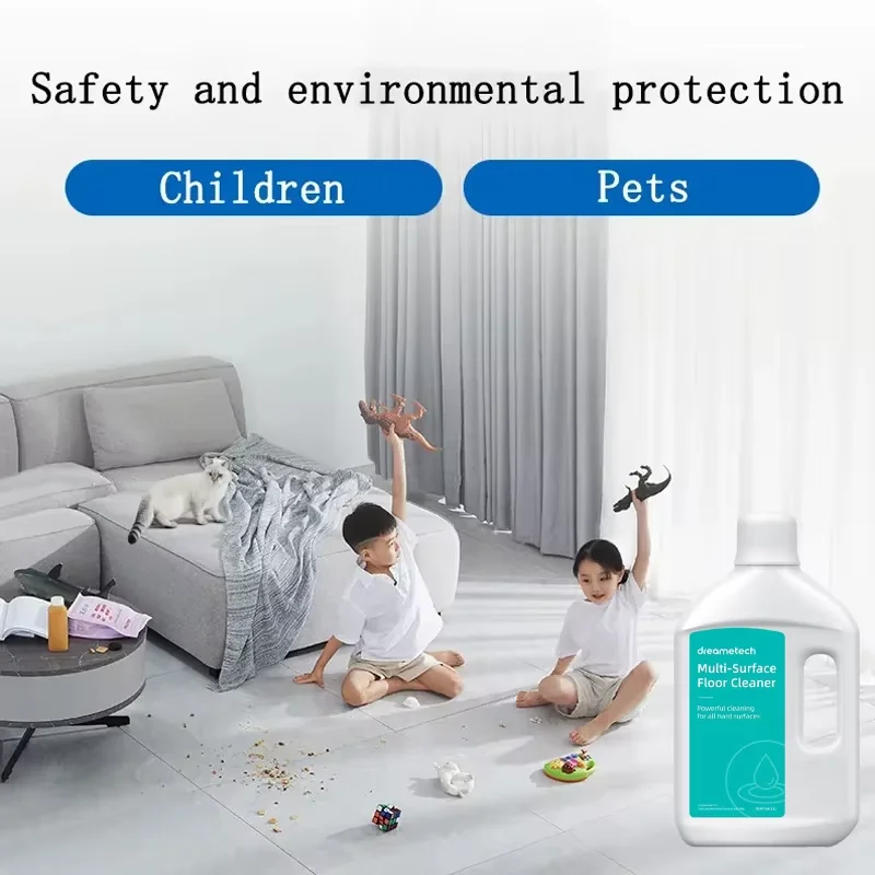 Original Cleaning Solution For Dreame X40 Ultra/X50 Ultra/L40 Ultra/L10sPro Ultra Heat/X30 Ultra/1000ml Bottle For Deep Cleaning