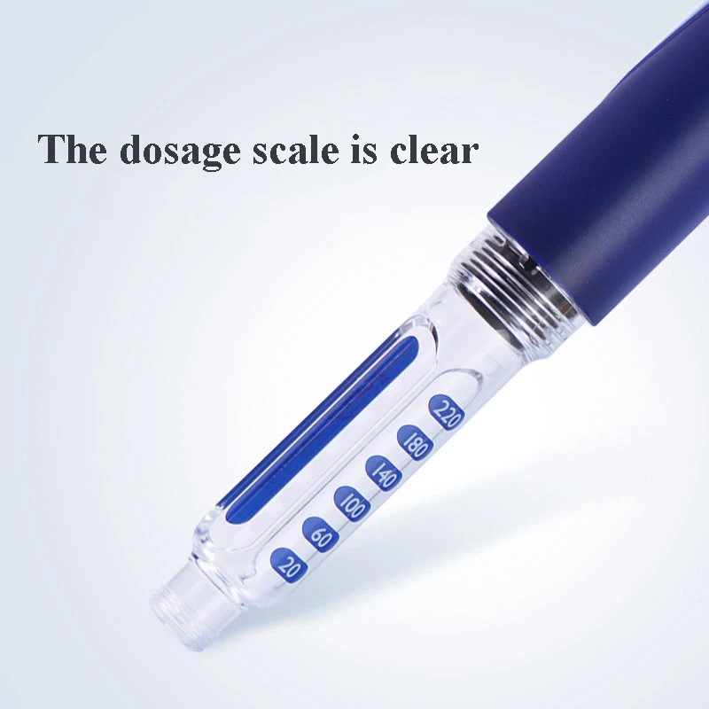 Recommand 2nd Generation 3ML Lilly Sanofi Lancing Pen Insulin Pen Syringe for Business Trips Vacations Use