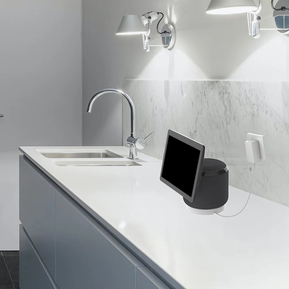 

Desktop Speaker Holder Wire Management Bracket 10 Compatible ABS Material Durable Cable Organizer Speaker Holder