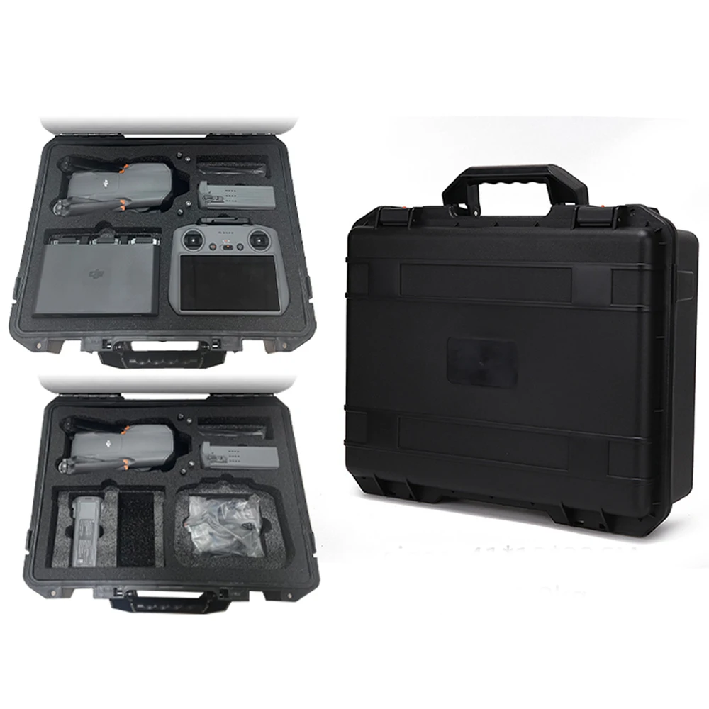 Hard Travel Carrying Case Compatible with for DJI Air 3S,  RC 2/RC-N2 Remote Controller and its Accessories