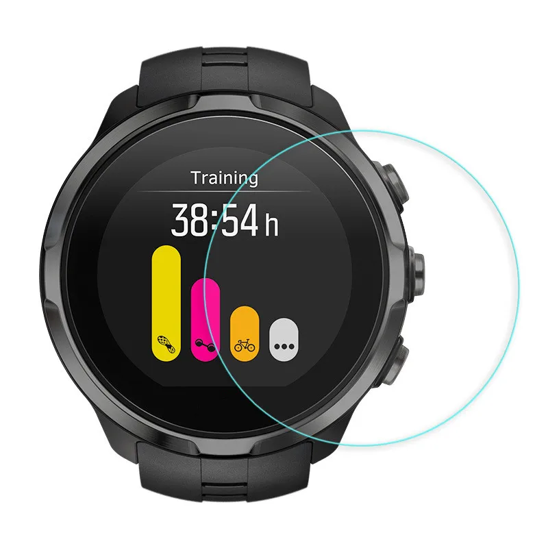 3 PCS Tempered Glass Watch Screen Protector Film For Suunto 5 9 /Traverse Alpha/spartan sport whr baro/Trainer wristhr Watch