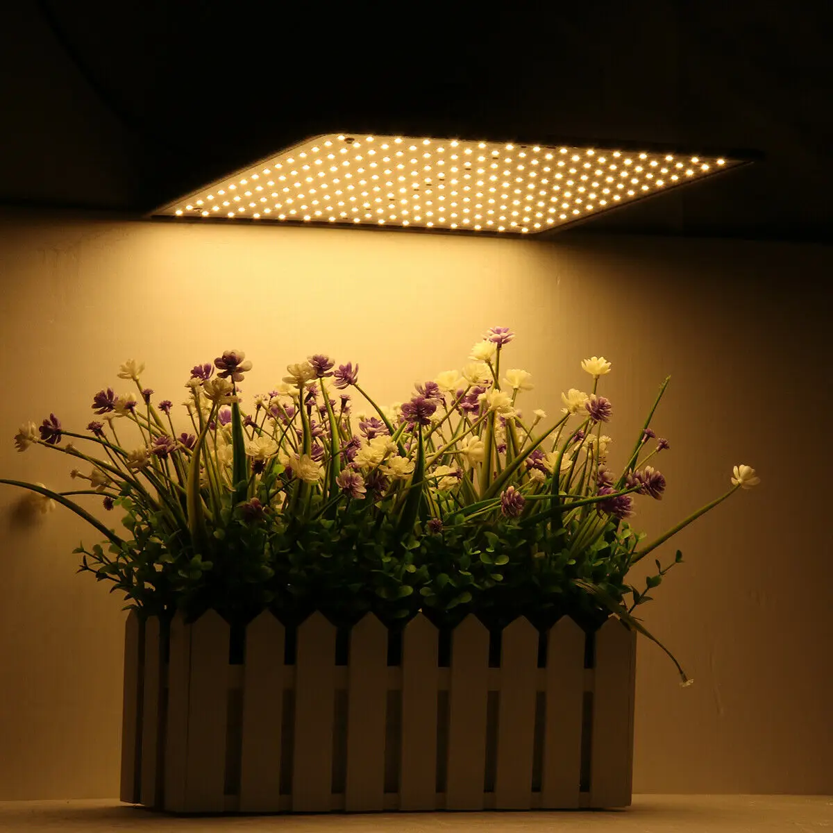 225LED Grow Light Lamp Ultrathin Panel Bulbs Hydroponics Indoor Plant Veg Flower EU PLUG