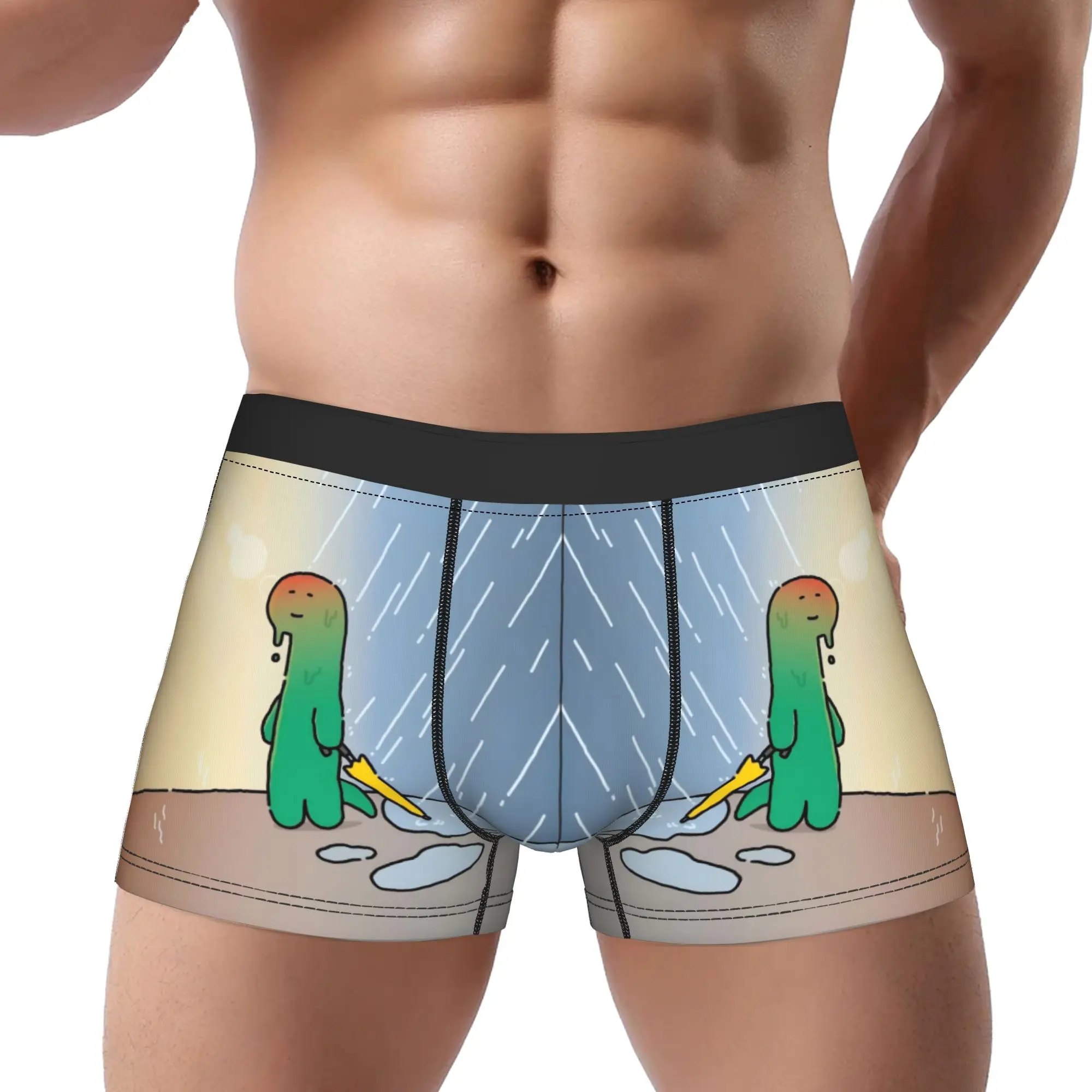 

Трусы JOGUMAN, дышащие трусики, мужское нижнее белье, удобные шорты-боксеры JOGUMAN