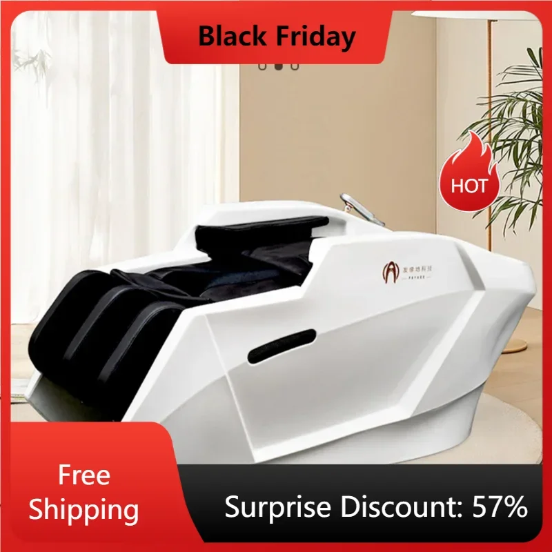 Hairdressing Shampoo Bed Spa Porcelain Salon Washbasin Chairs Hair Stylist Chair Wash Luxury Nail Bowl Sink Living Room Machine