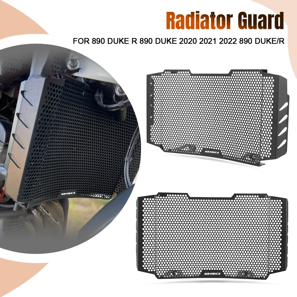 

Radiator Protection For 890 Duke R 890 DUKE 2020 2021 2022 890 Duke/R Motorcycle Radiator Grille Guard Cover Protector Parts