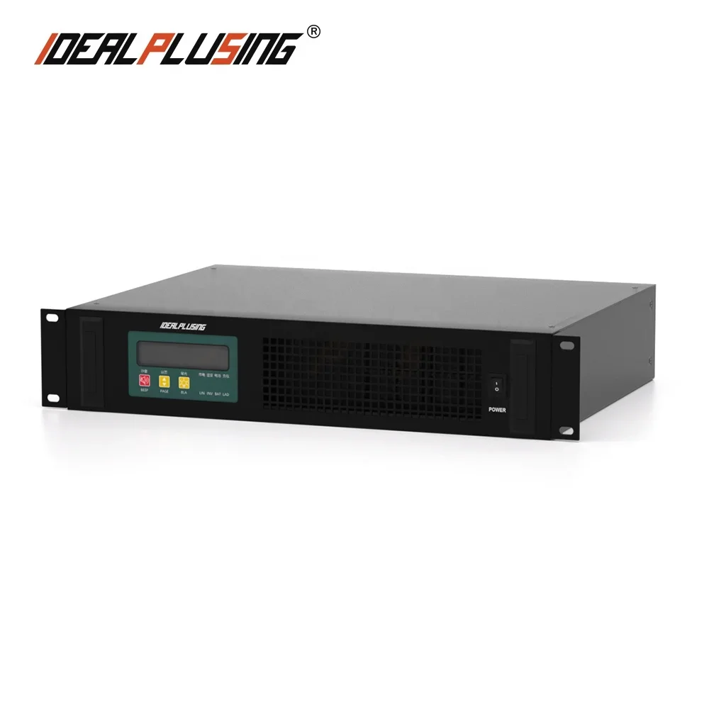 Factory customized LCD display 4000w dc 220v  to ac 220v pure sine wave inverter with Strong stability