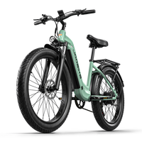 JOOBIKE JOO1 Electric Bicycle Adult ebike 1000W Men's E-Mountain ebike 48V17.5AHBattery,26 Inch Wide Tyre Men's Electric Bike