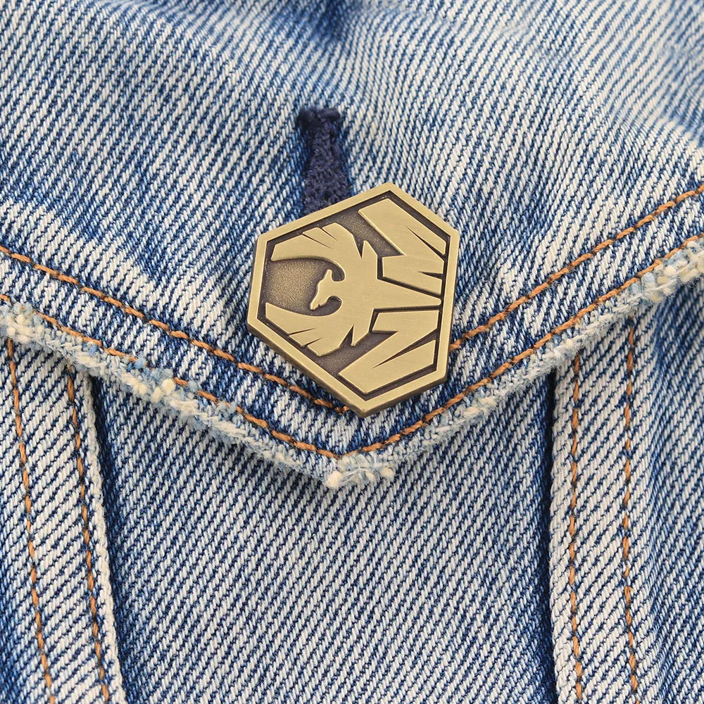 Nantianmen-Projekt Emaille-Anstecknadel, chinesisches Sci-Fi-Luanniao-Astronautenflugzeug-Logo, Brosche, Sammlerstück für Luftfahrtfans, Schmuck, Abzeichen, Geschenk – Detail 7