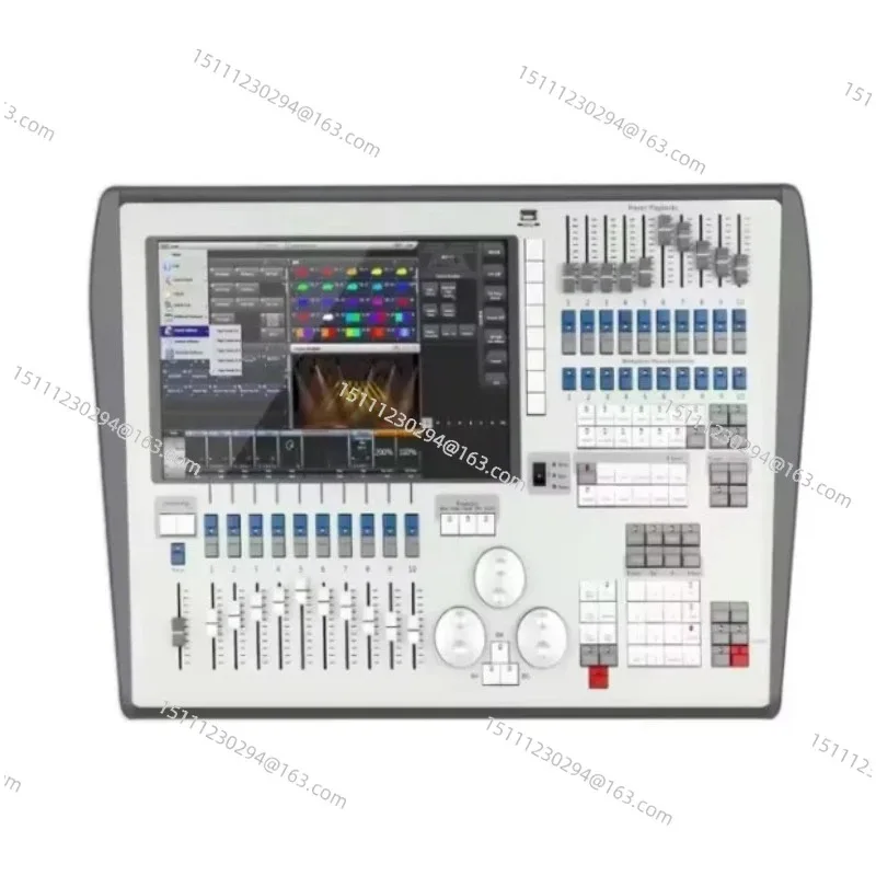 Touch II DMX512 Lighting Controller, Professional Stage Light Console with Flight Case for Club Disco Show
