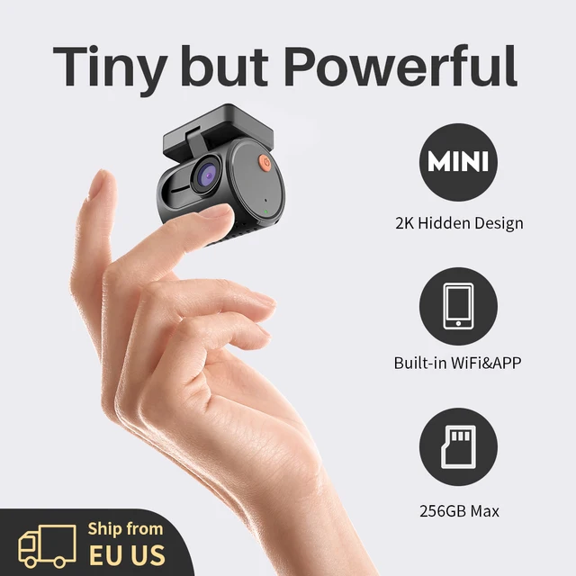 Mini kamera samochodowa 2K do rejestratora samochodowego KAWA MINI 3 Ukryta kamera samochodowa Rejestrator wideo Awaryjne sterowanie głosowe Noktowizor WiFi APP Monitor