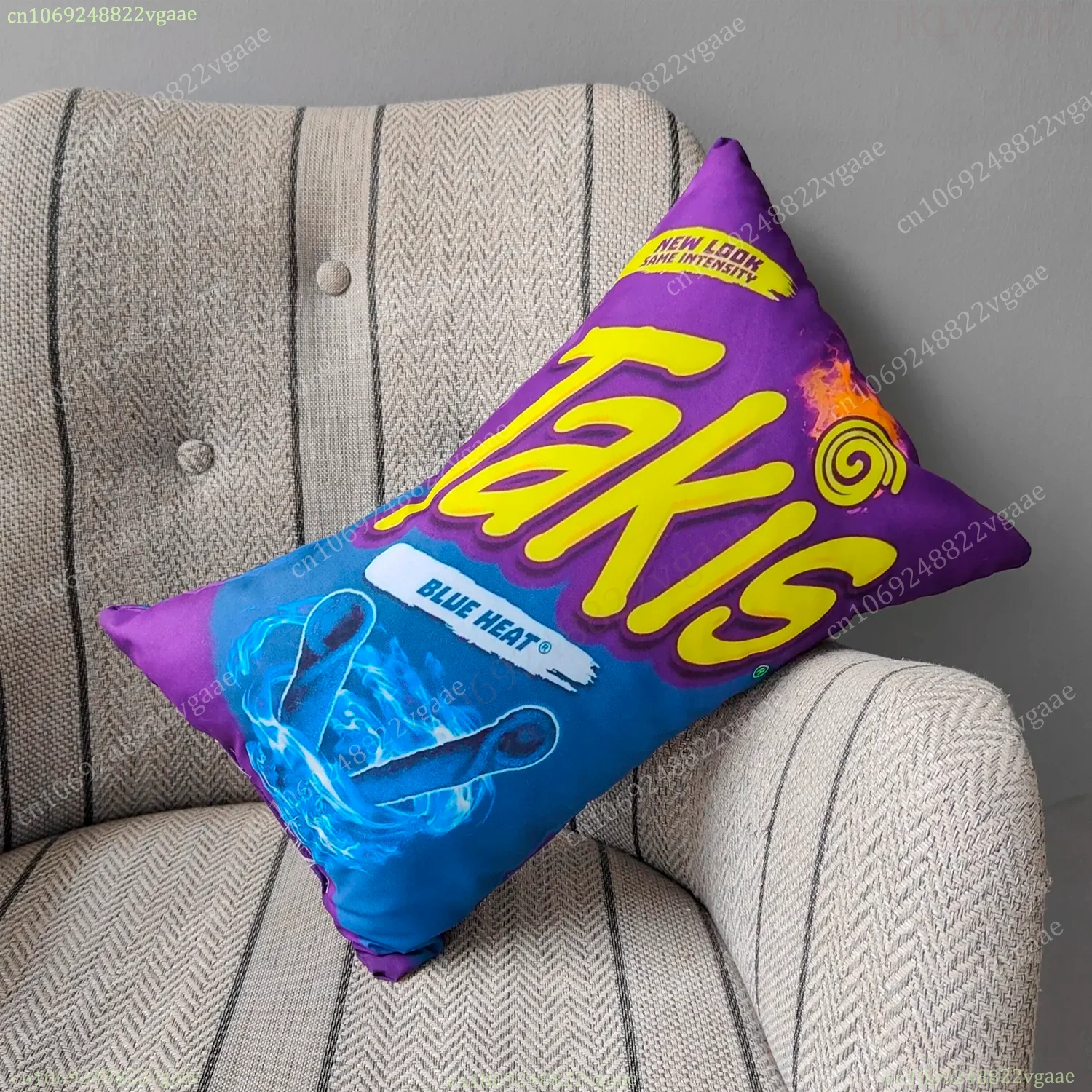 Funny Food Chips Takis Pillowcase Bedroom Cushion Cover Sofa Cushions Bed Pillows Cover 40x60cm Pillow Case Car Office Seat