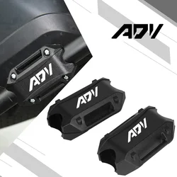 FOR HONDA ADV350 ADV 350 2021-2023 2024 Motorcycle 25mm Engine Crash bar Protection Bumper Decorative Guard Block ADV 150 160