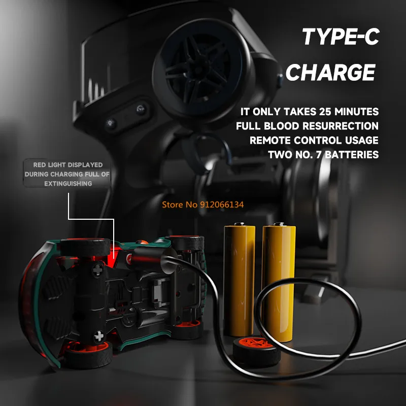 

1:64 Off Road Climbing MINI High Speed RC Car 2.4G 4WD Racing Drift LED Lighting Children Portable Remote Control Car Kids Toy