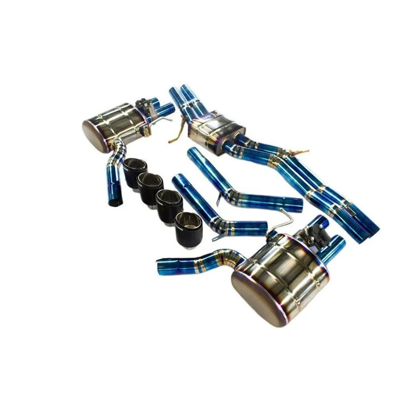 Exhaust System  Titanium Alloy  Welded 1.5mm Thickness  Exhaust Pipes
