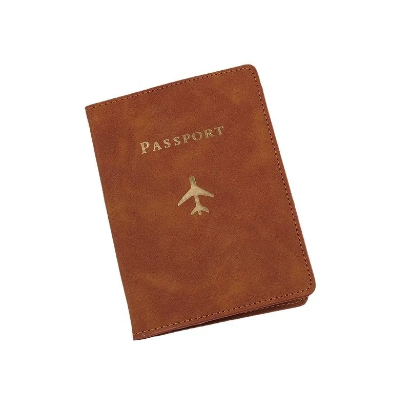 Reisepass Schutzhülle ID Kreditkarteninhaber Reisezubehör Vintage PU Reisepasshülle Ticket Reisepasshüllen