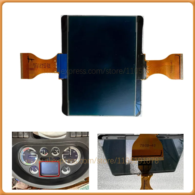 Truck Dashboard LCD T-emsa MD7 Plus For DAF LF CF XF 45 55 75 85 95 105 T-emsa MD9 Display Instrument Cluster LCD Replacement