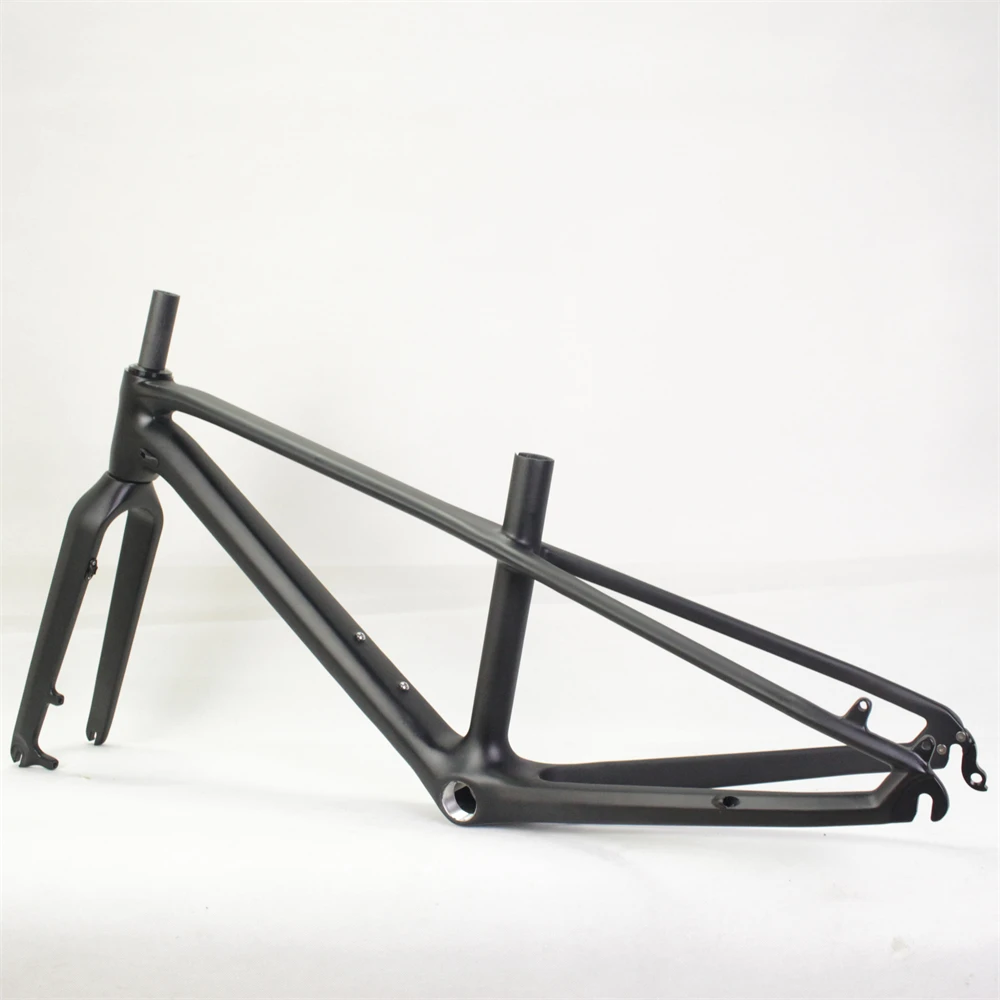 Winowsports 20ER 22ER Carbon Kids MTB Frame 135*9MM QR Mountain Bike Carbon Frameset Max tires 2.3\