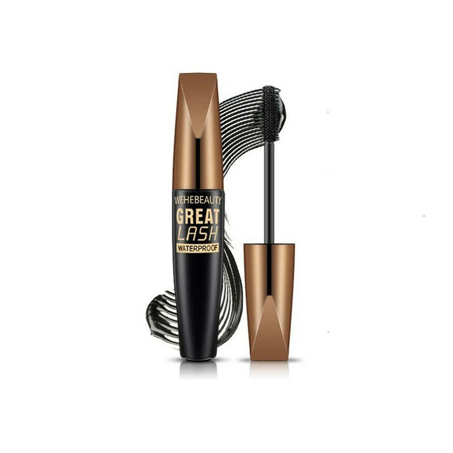 

Longlasting Eyelash Curling Smudge-proof Extension 4D Silk Fiber Mascara Voluminous Fiber Lashes Eye Makeup Tool