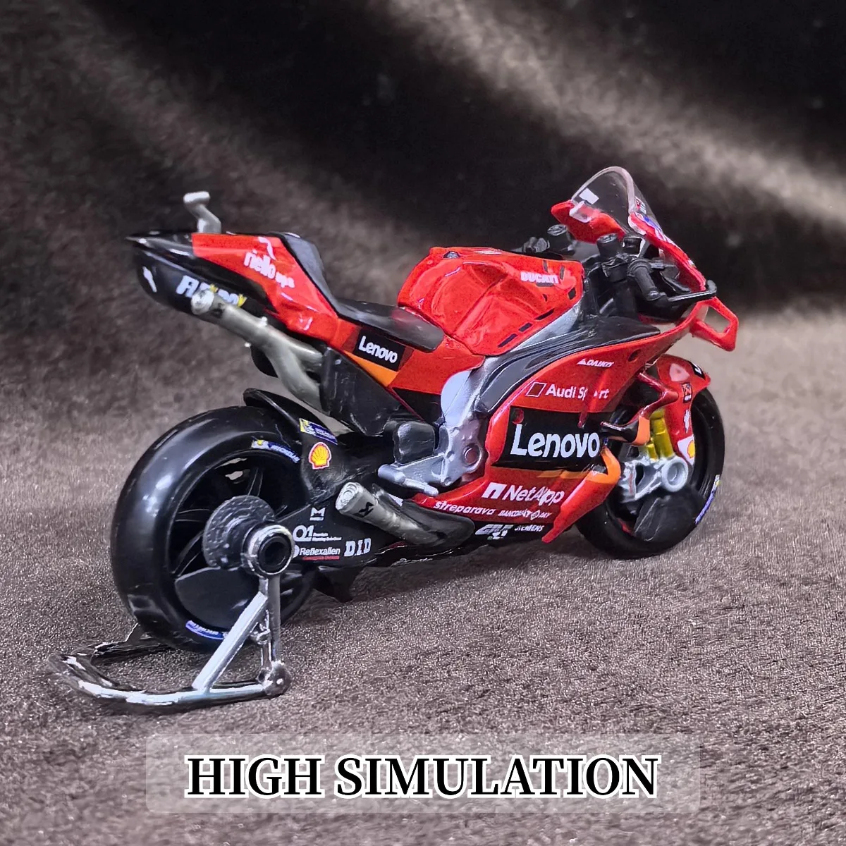 Limited 1:18 Scale Ducati Corse Desmosedici 2021 #43 Jack Miller Mini Motorcycle Model, Replica Car Miniature Kid Xmas Gift Toy