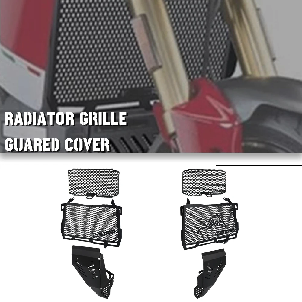 

Motorcycle Accessories Radiator Grille Guard For Ducati MultiStrada V2 S V2S 2022-2023-2024 Engine Oil Cooler Protection