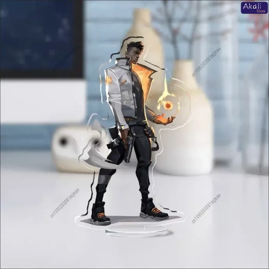 Valorant Acryl-Standfigur, Spielfigur, Schreibtischdekoration, Sammlerstück, Modell, Display, Ornament, Geschenk für Fans