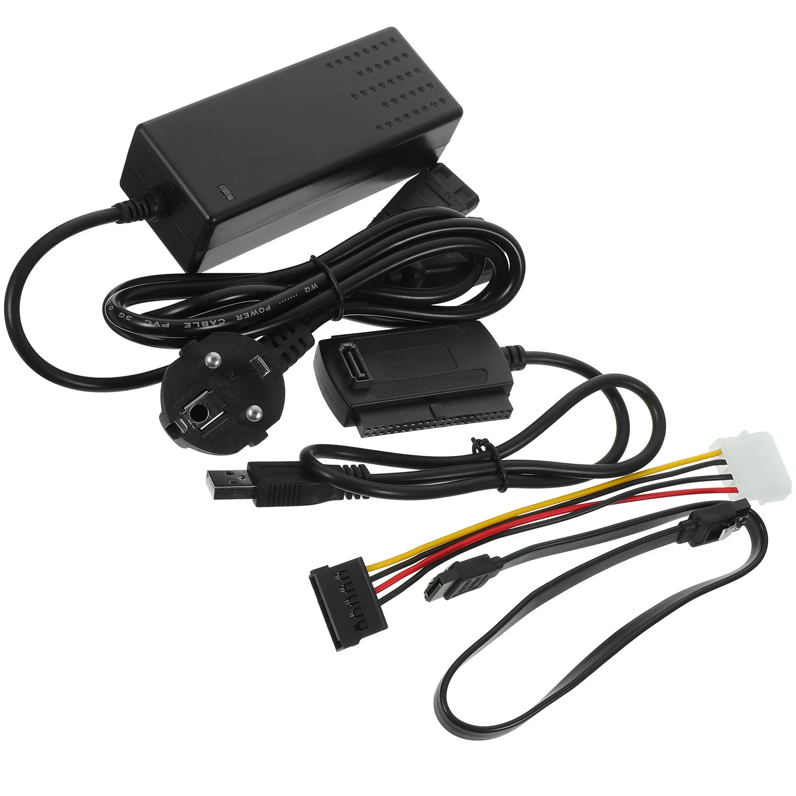 

1 set Usb 2.0 To Adapter Cable For 2.5 3.5 Inch Ssd Data Transfer External Storage Converter High Speed 480Mbps