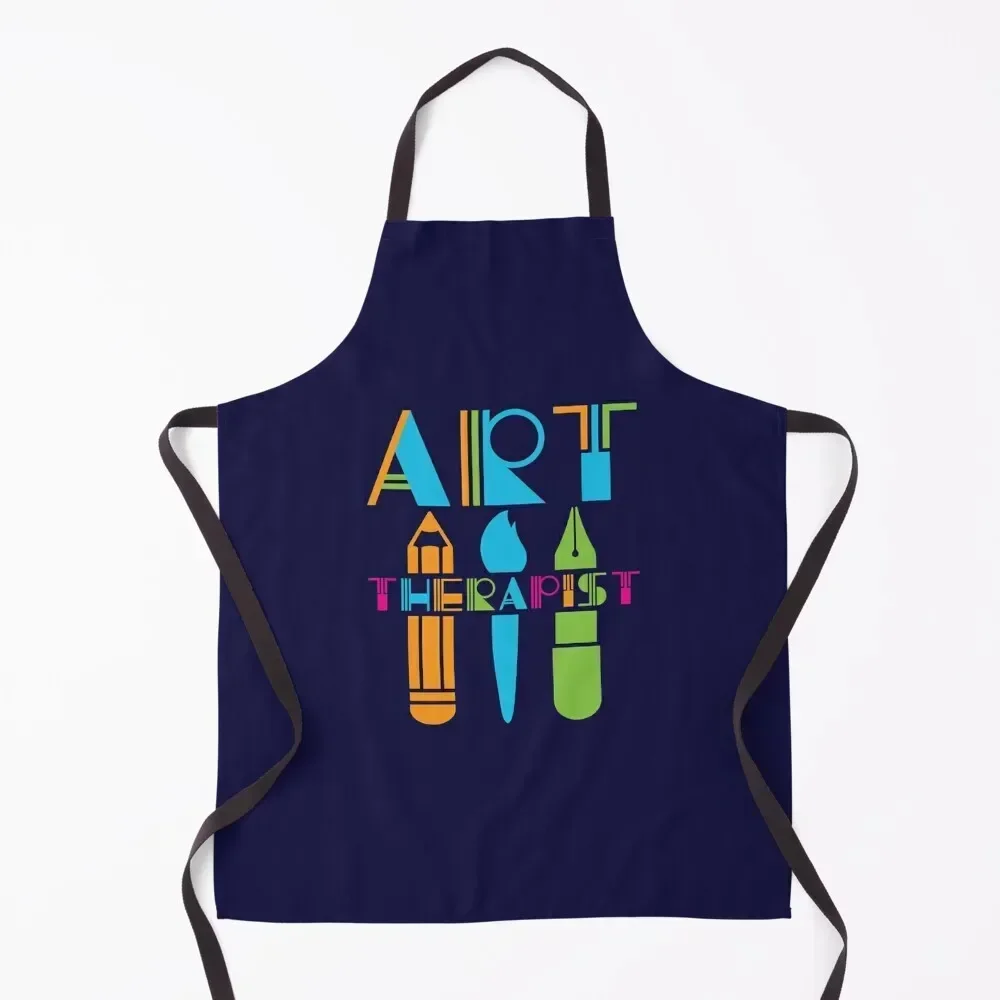 

Art Therapist Apron For Kitchen Women's Dresses Hairdressing Hairdresser Accessories christmas Apron
