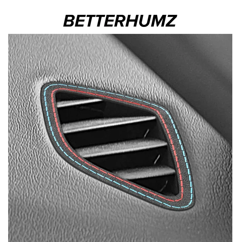 Dashboard Air Vent Decoration Front Demisting Outlet Made of Alcantara Car Sticker For BMW 2009-2016 Z4 E89 Interior Accessories