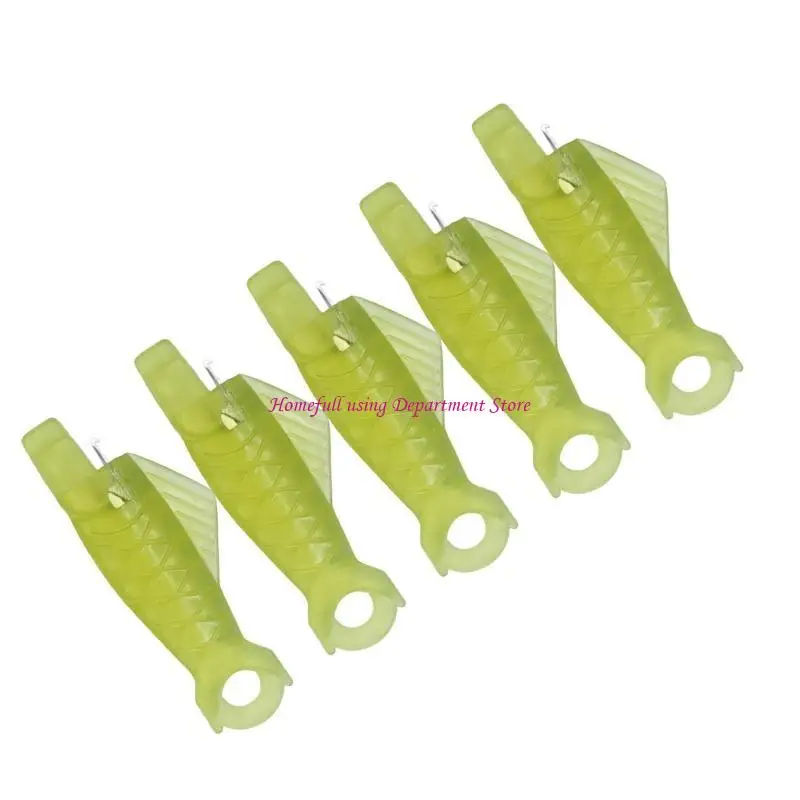 5PCS Fish Mouth Sewing Threading Aids Portable Portable Enhances Sight Assistance Tool for Fabric Art Projects