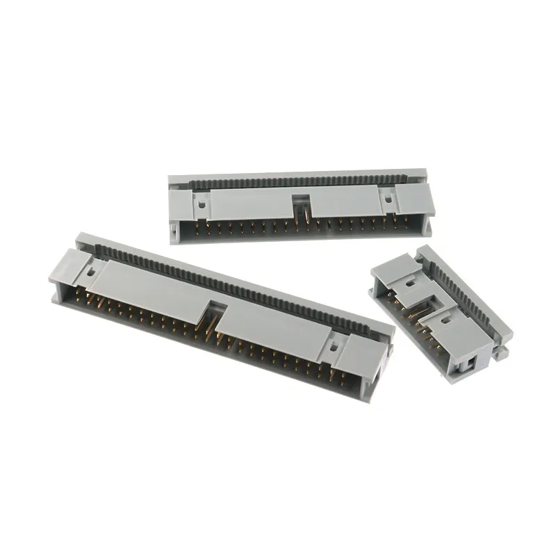 Glarks 70pcs 6/8/10/12/14/16/18 Pin 2mm Pitch Dual Row Straight Box