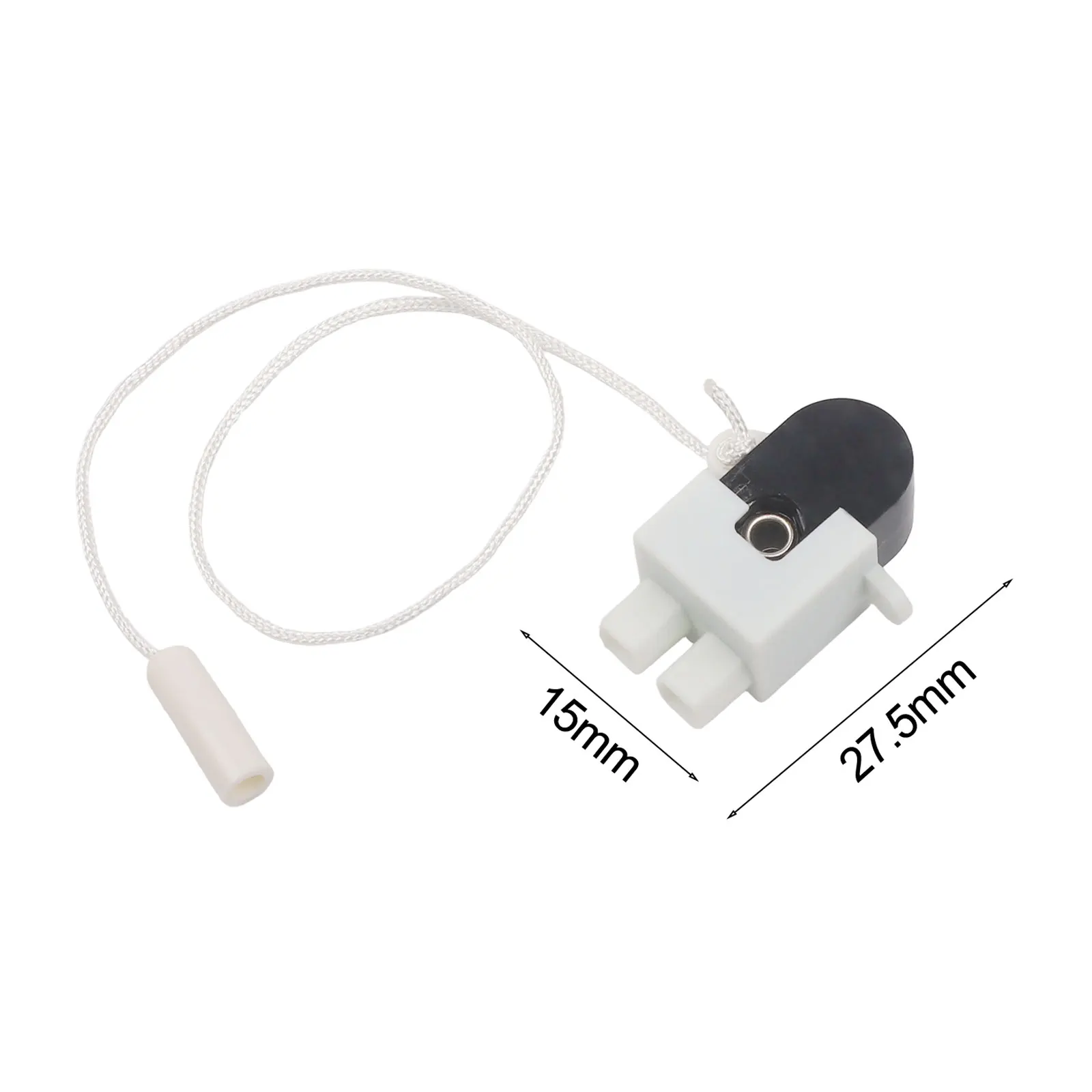 1/2pcs Pull Cord Switch Wall Light Switch With Cord Rotating Pull Cord Switch For Table Lamps Floor-Lamps Ceiling Lamp Switch
