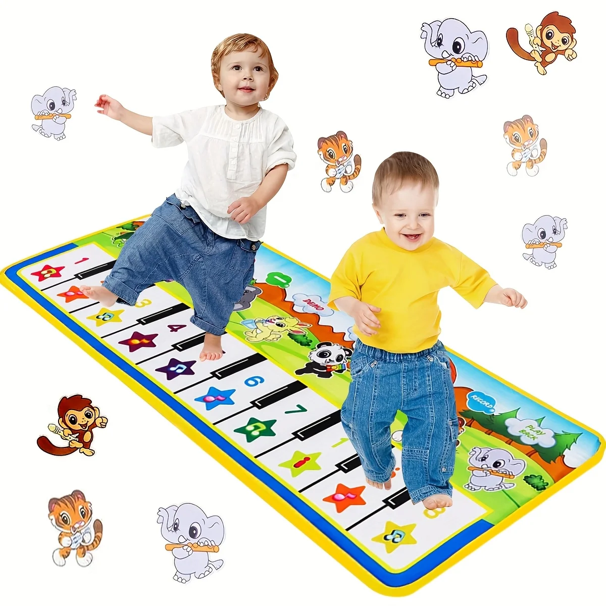 

Многофункциональный коврик для музыкальной клавиатуры, игрушечный танцевальный коврик, музыкальные игрушки для раннего развития, идеальные подарки для детей