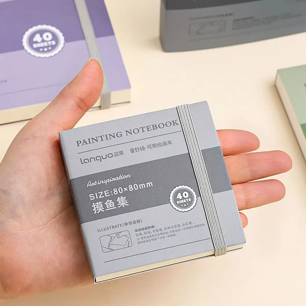 Small Tearable Painting Book Art Supplies Inspiration Record Drawing Book Portable Notebook