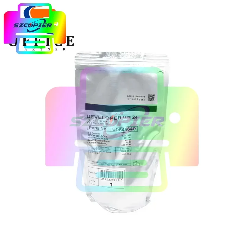 1PC Type24 developer support for Ricoh Aficio Type24 MP 5500 6000 6001 6002 6500 7000 7001 7502 7500 8000 9001