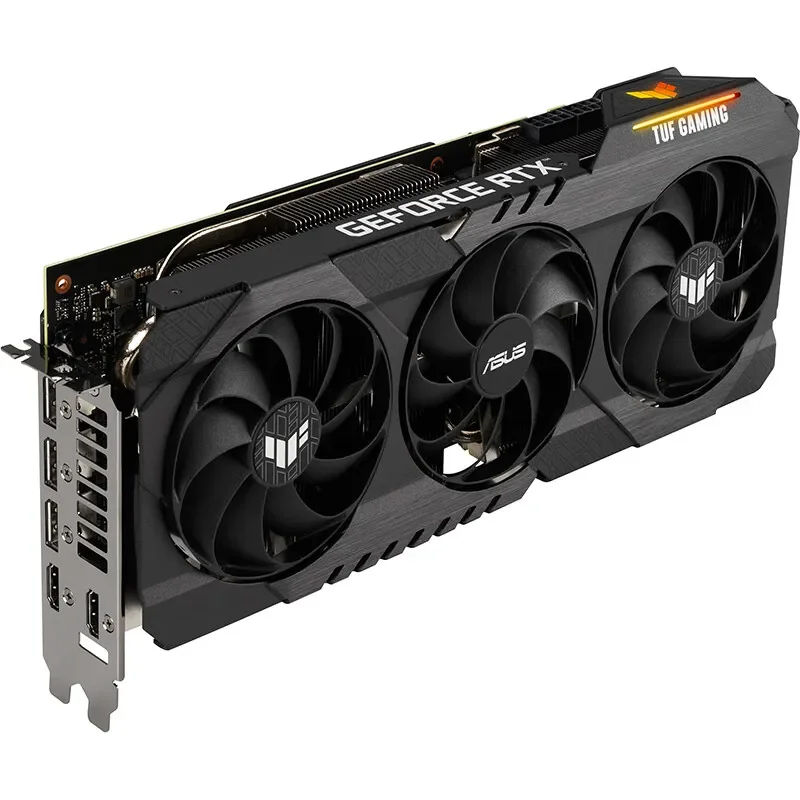 Original ASUS TUF RTX 3060 Ti 8G GDDR6X GAMING Graphics Cards Video Nvidia GPU Dual RTX 3060 TI GDDR6X Computer Play Display