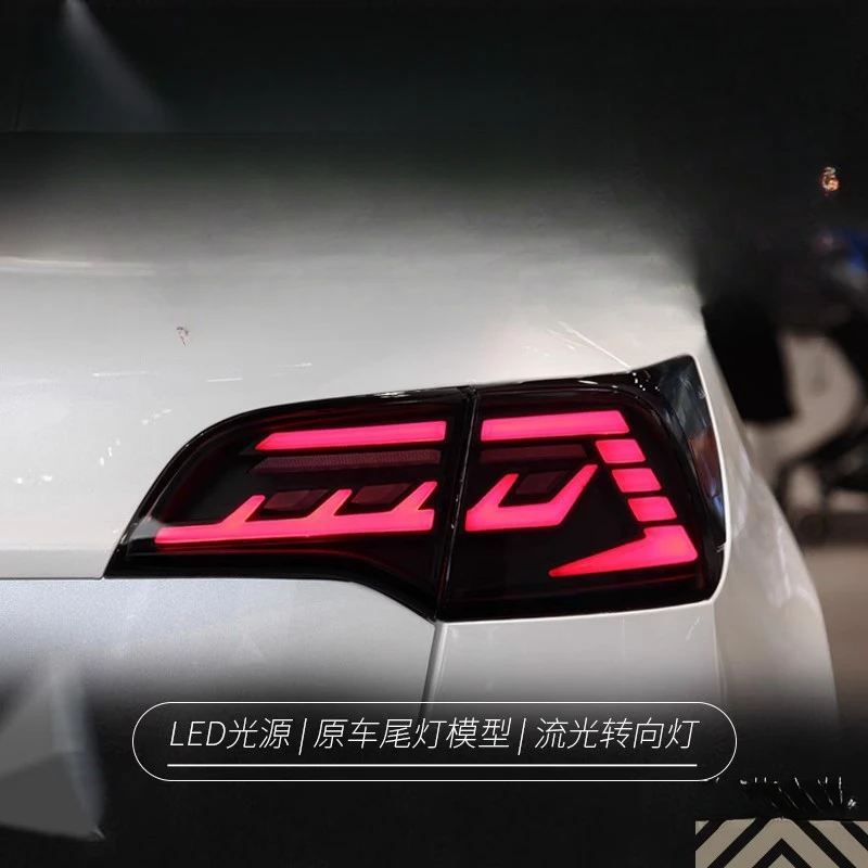 

Suitable for Tesla 3 Assembly Model Y Tail Modification Magic Star Style LED Flowing Turn Signal Light
