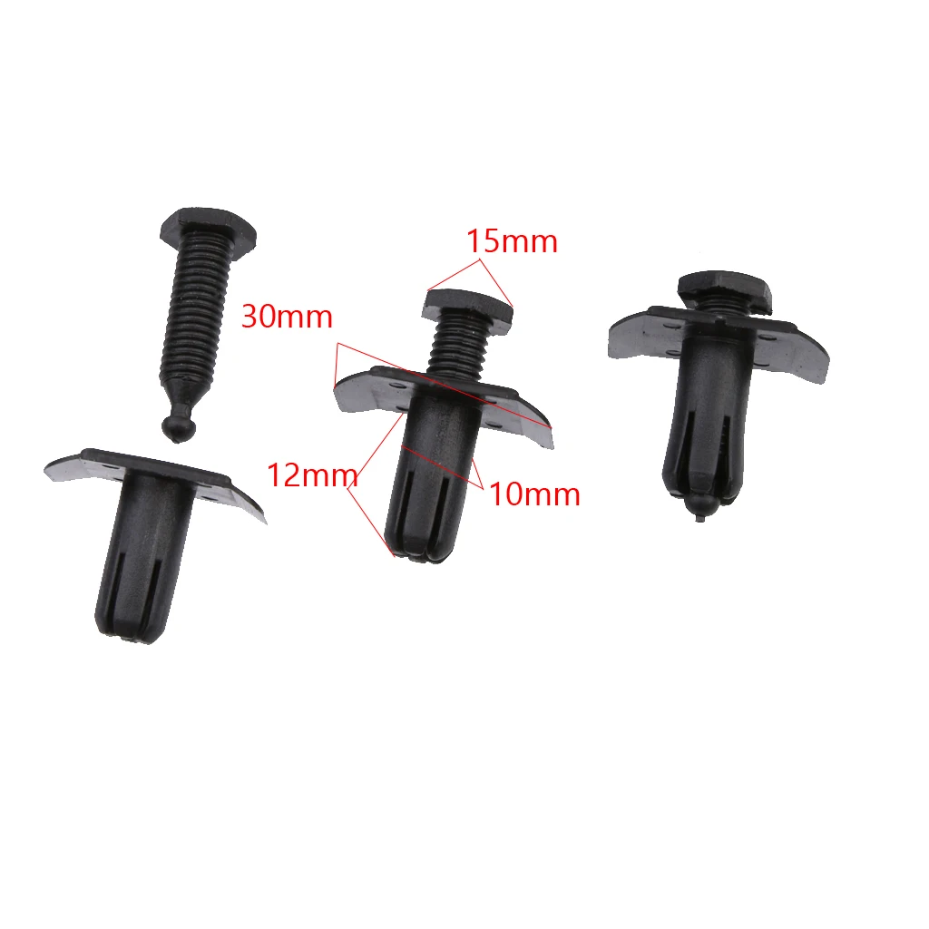 Front Rear Bumper Trim Clips Retainer Fastener Rivet for Mazda 3 323 mx3 mx5 mx6 BF8250233