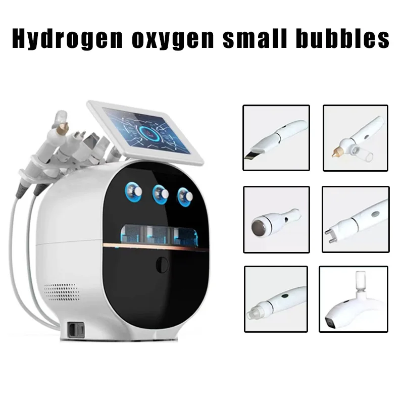 Sixth Generation Hydrogen Oxygen Small Bubble Whitening And Moisturizing Deep Cleansing Facial Beauty Device