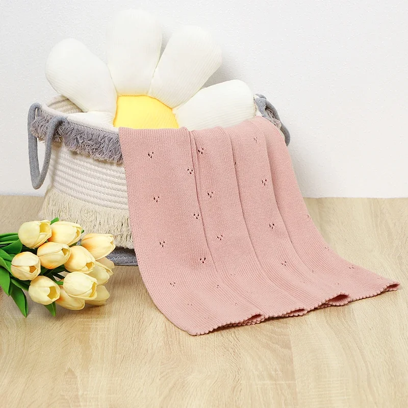 

Детские одеяла, супер мягкие хлопковые вязаные одеяла для новорожденных мальчиков и девочек, чехлы для коляски, детские коврики 90*70 см