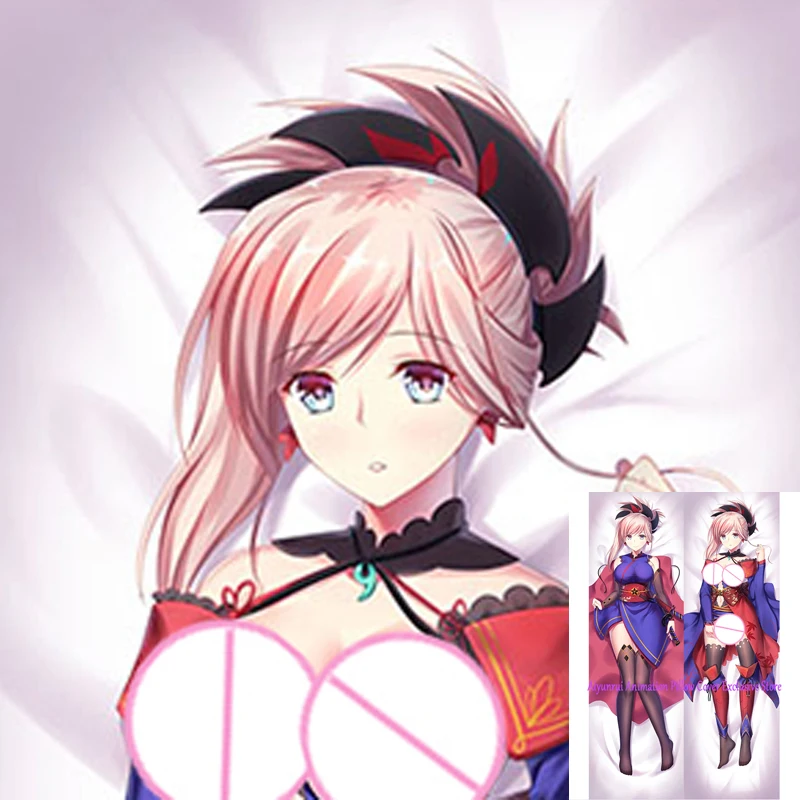 

Anime Pillow Cover Dakimakura Beautiful Gody 2 Side Printed Hugging Body Pillowcase Cushion Cover Bedding Young Girl Tits