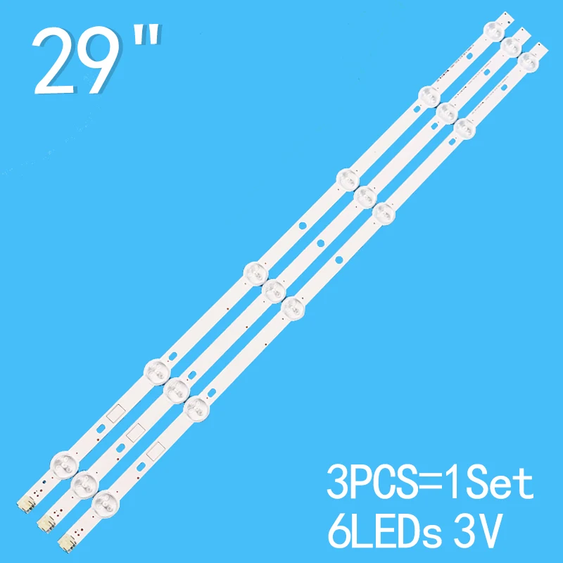 

New 3PCS/lot For Toshiba 29-inch LCD TV SVT290A05-P1300-6LED-REV03-130402 29P1300 29P1300VE 29P1300D 29P1300VT 29PB202T